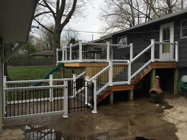 Trex Select Pebble Grey Decking - Zionsville, Indiana