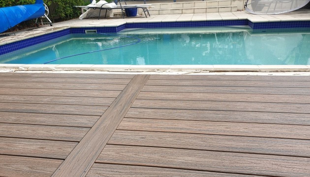 Trex Pool Deck