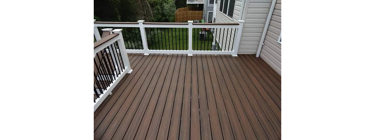 Trex Transcend Spice Rum Decking