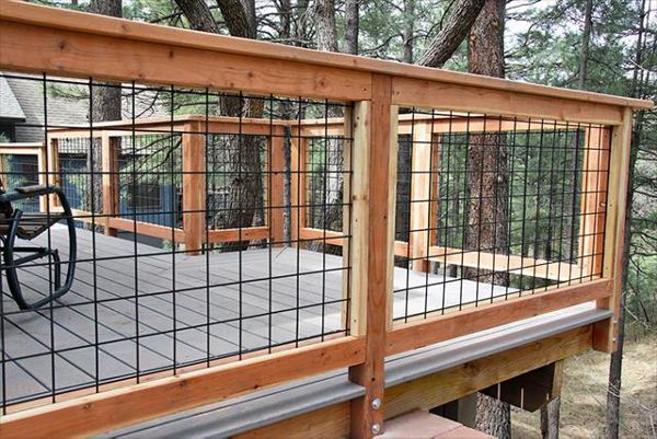 Trex decking with Wild Hog railing