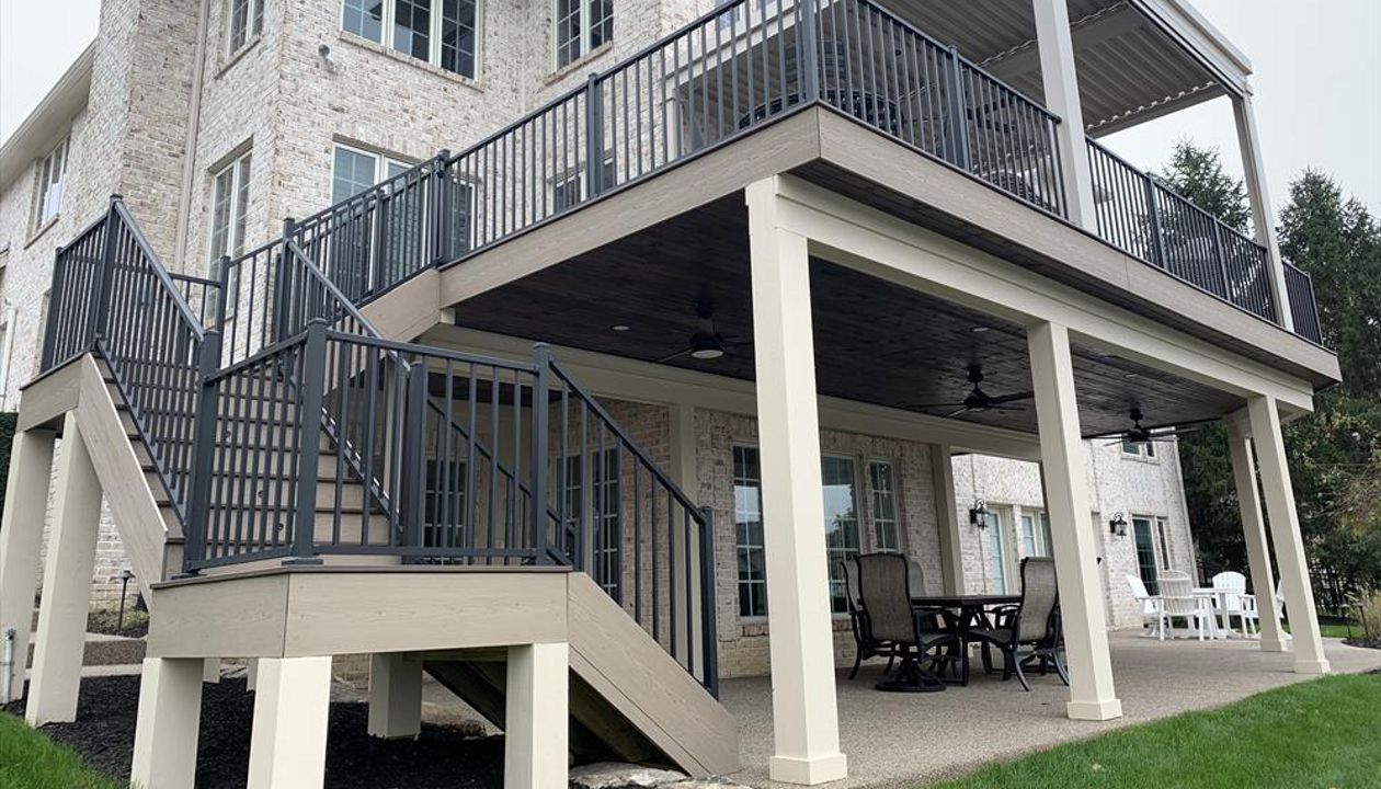 Residential multilevel and underdeck