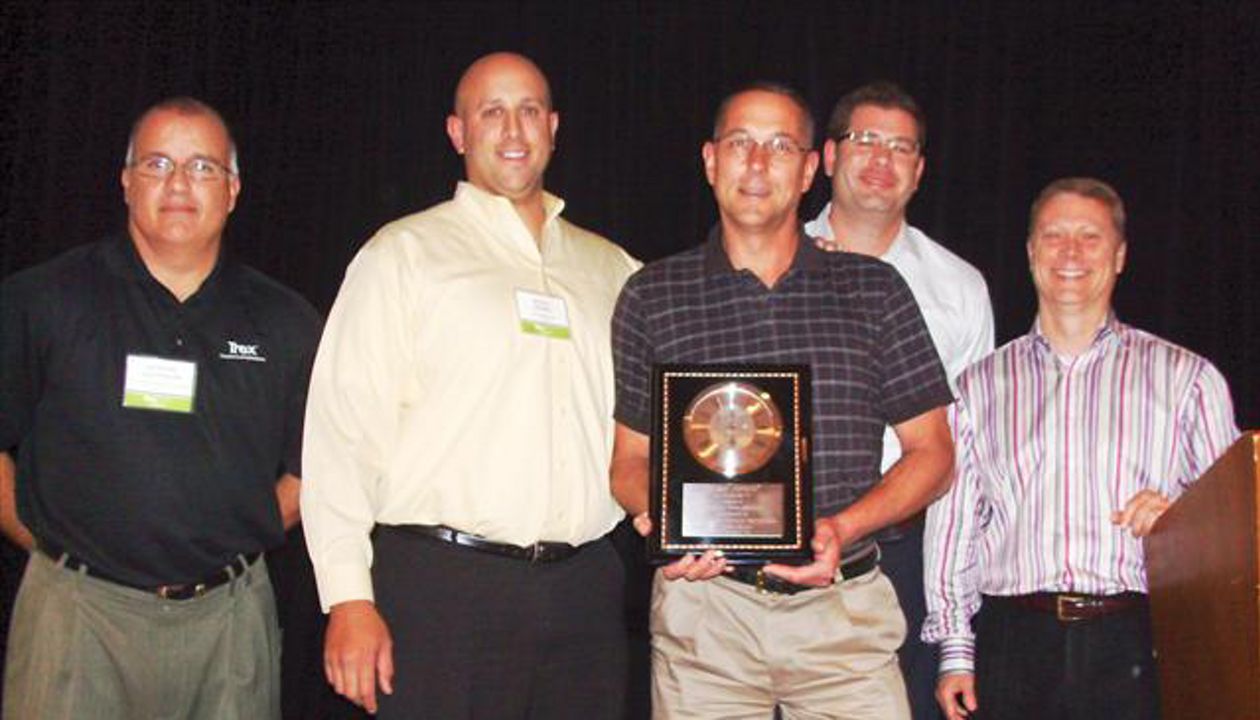 Trex awards American Deck Builders for  &amp;amp;quot;Best In Class Customer Service-2010&amp;amp;quot;