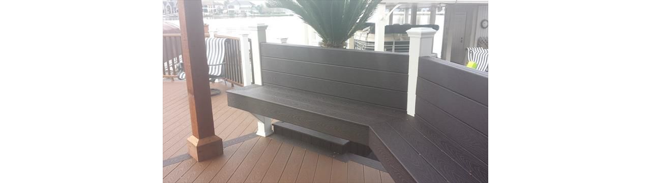 Custom Trex Transcend Benches