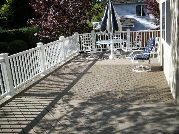 Winchester grey w/transcends railing