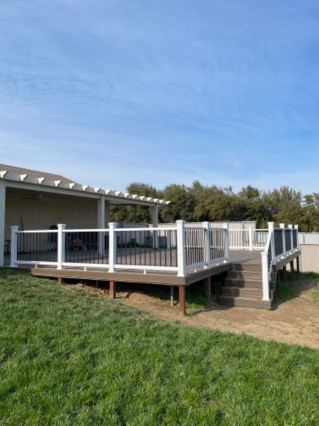 Trex decking and railing