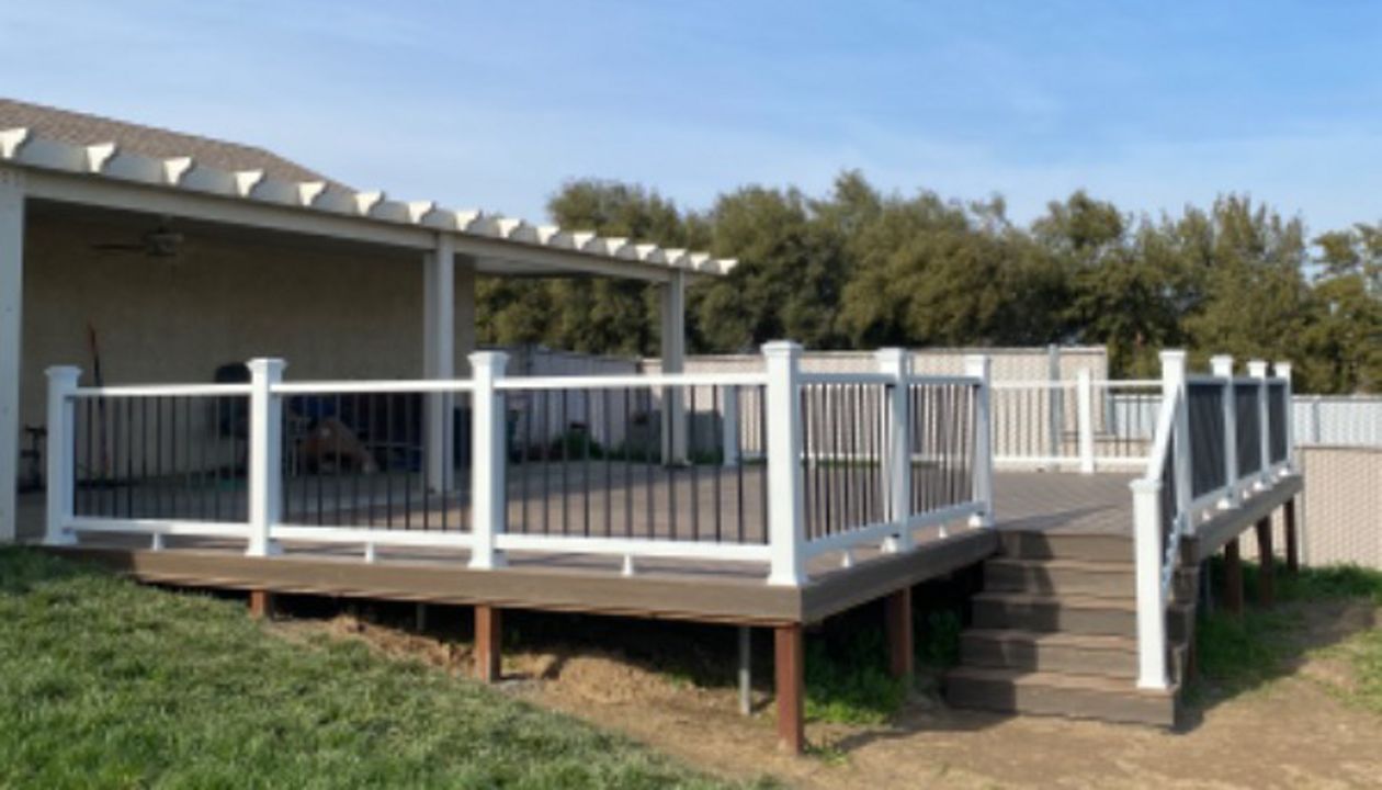 Trex decking and railing