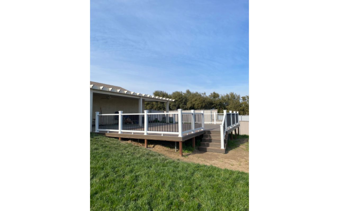 Trex decking and railing
