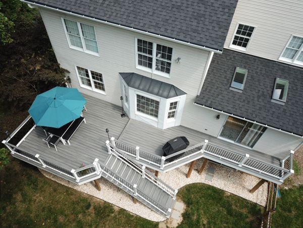 Trex Transcend Island Mist Composite Decking