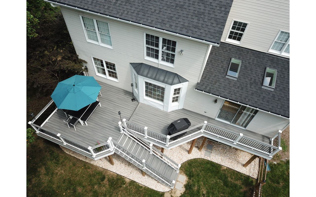 Trex Transcend Island Mist Composite Decking