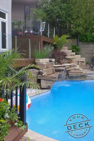Poolside deck by Your Deck Co. in Toronto