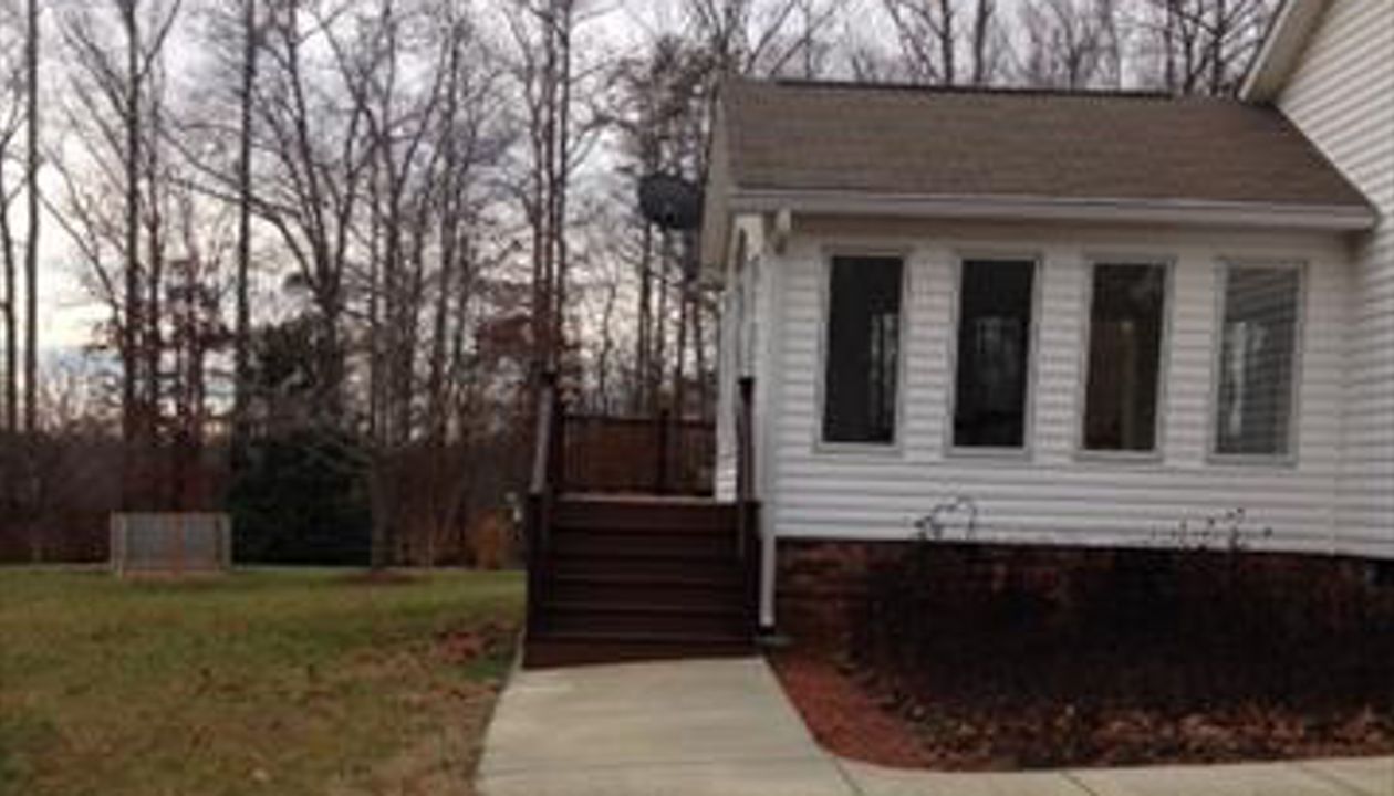 Trex Transcend deck in Rural Hall, NC