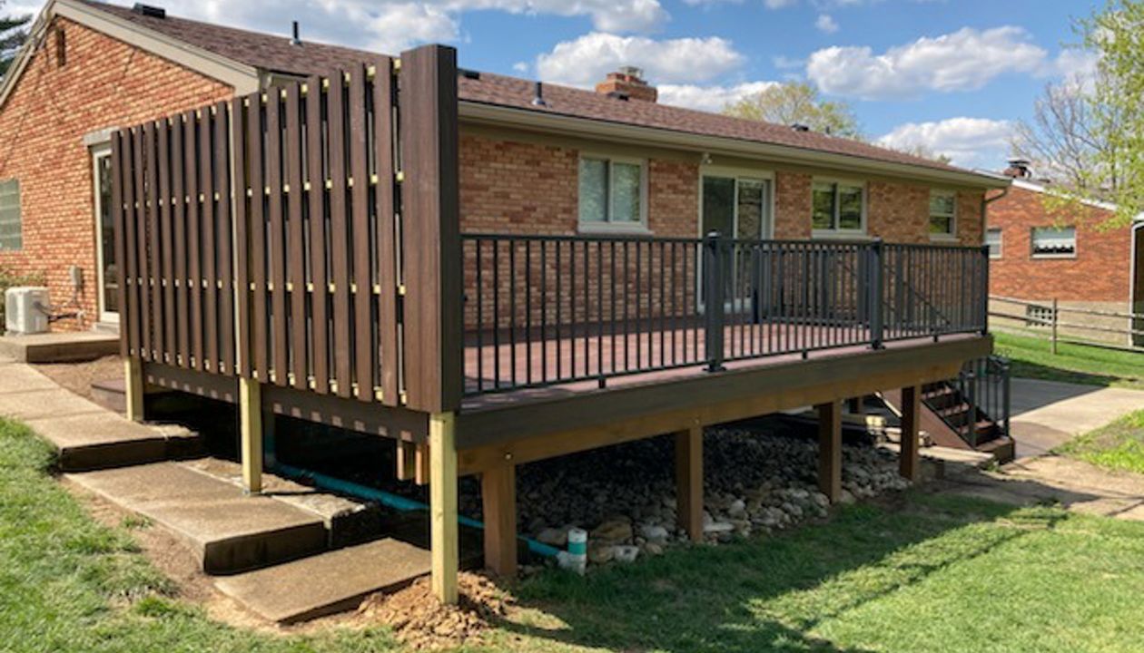 Privacy wall to match