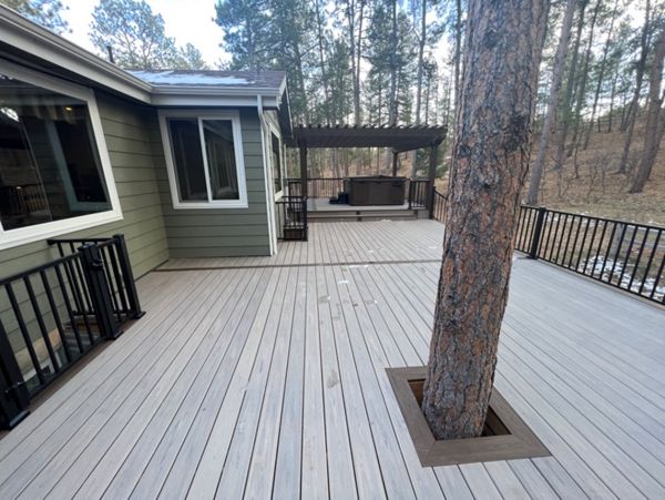 Trex Lineage Biscayne Trex Signature Railing Larkspur Colorado