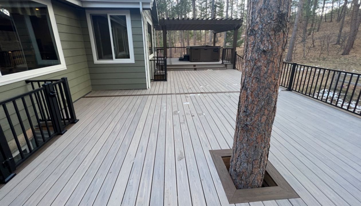 Trex Lineage Biscayne Trex Signature Railing Larkspur Colorado