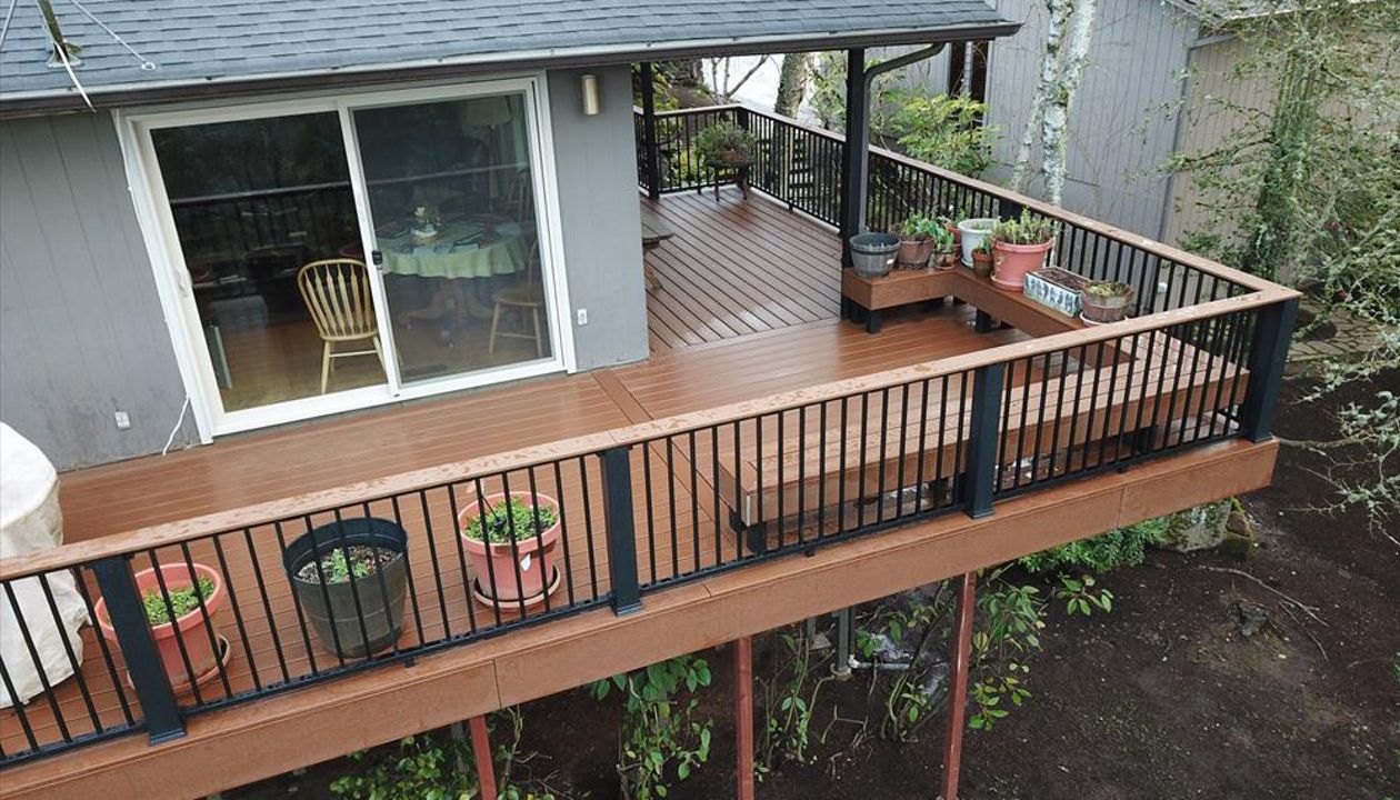 Trex Decking and Railing in Eugene, OR