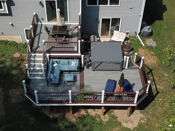 Trex deck in Westfield