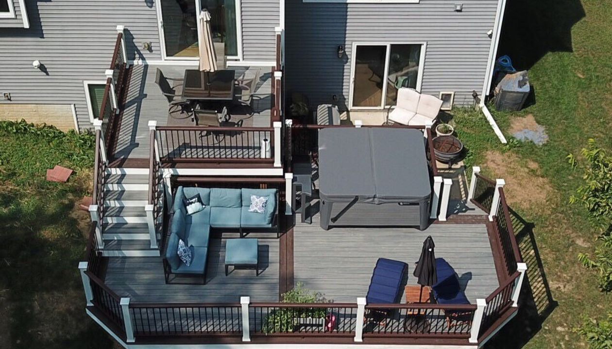 Trex deck in Westfield