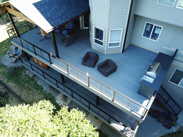 Trex wood plastic composite located in Vancouver, Wa