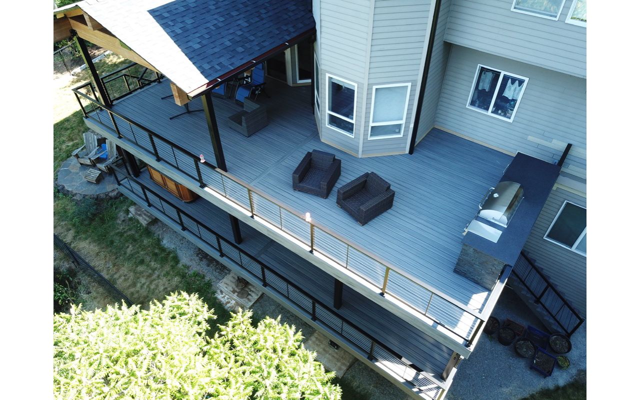 Trex wood plastic composite located in Vancouver, Wa