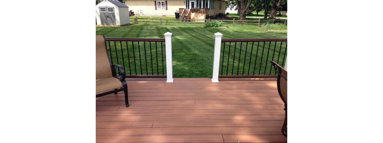 Transcend rail with aluminum balusters