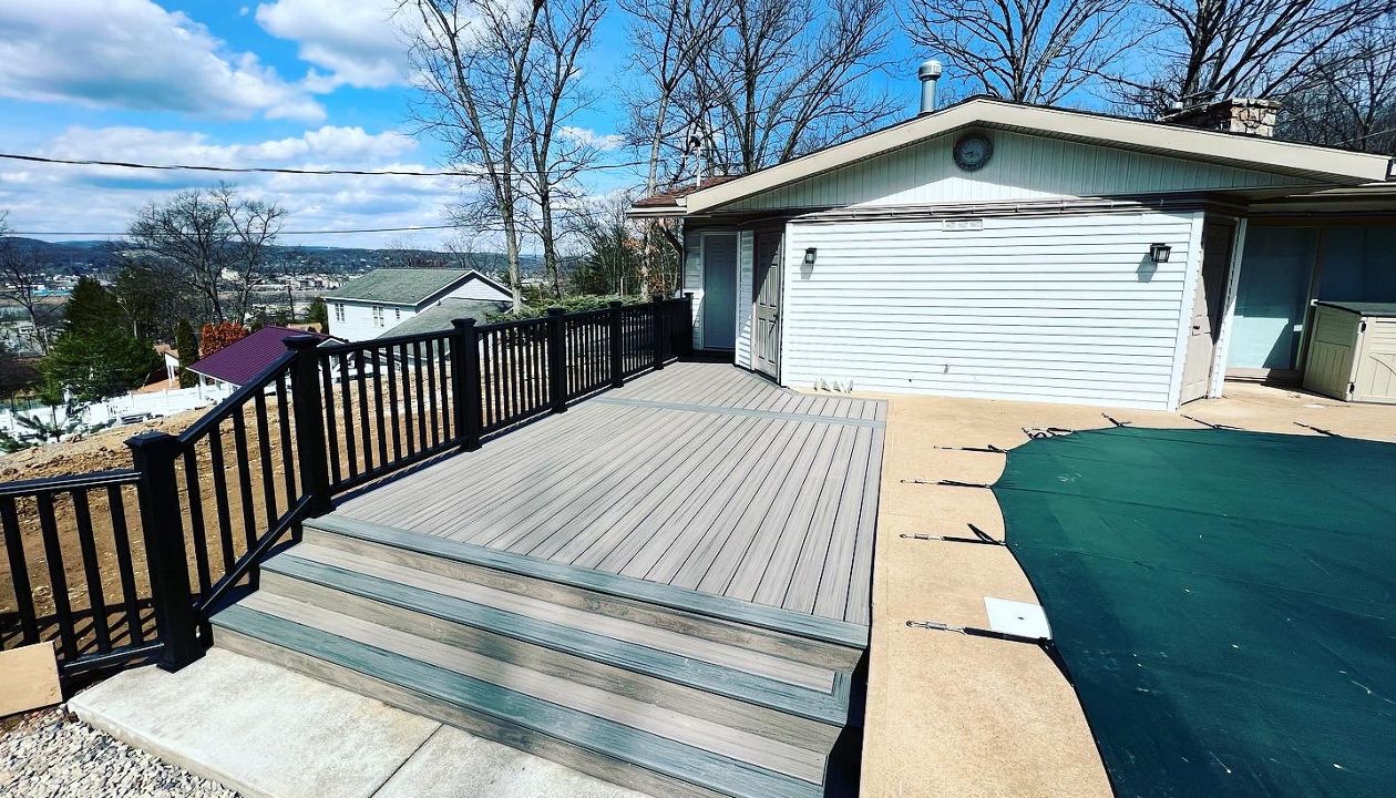 Trex Pool Deck