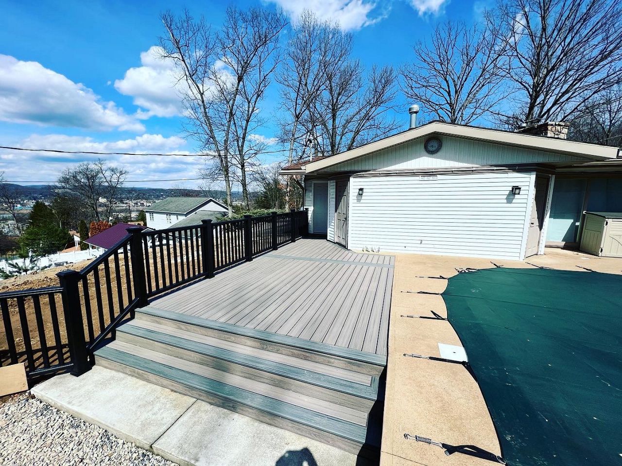 Trex Pool Deck