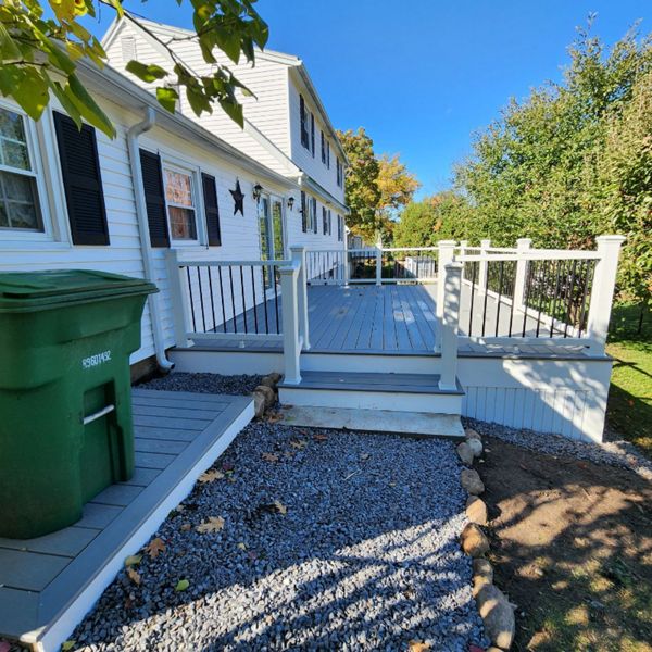 Pebble Grey Rear Porch