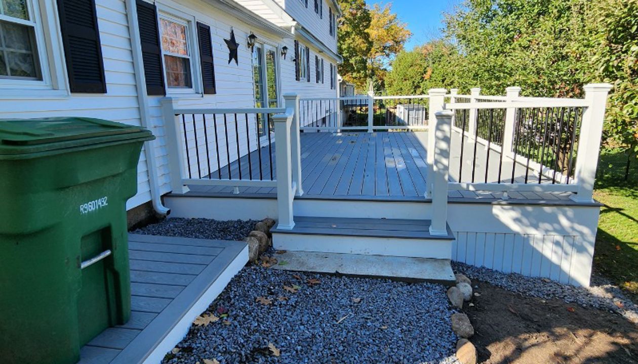 Pebble Grey Rear Porch