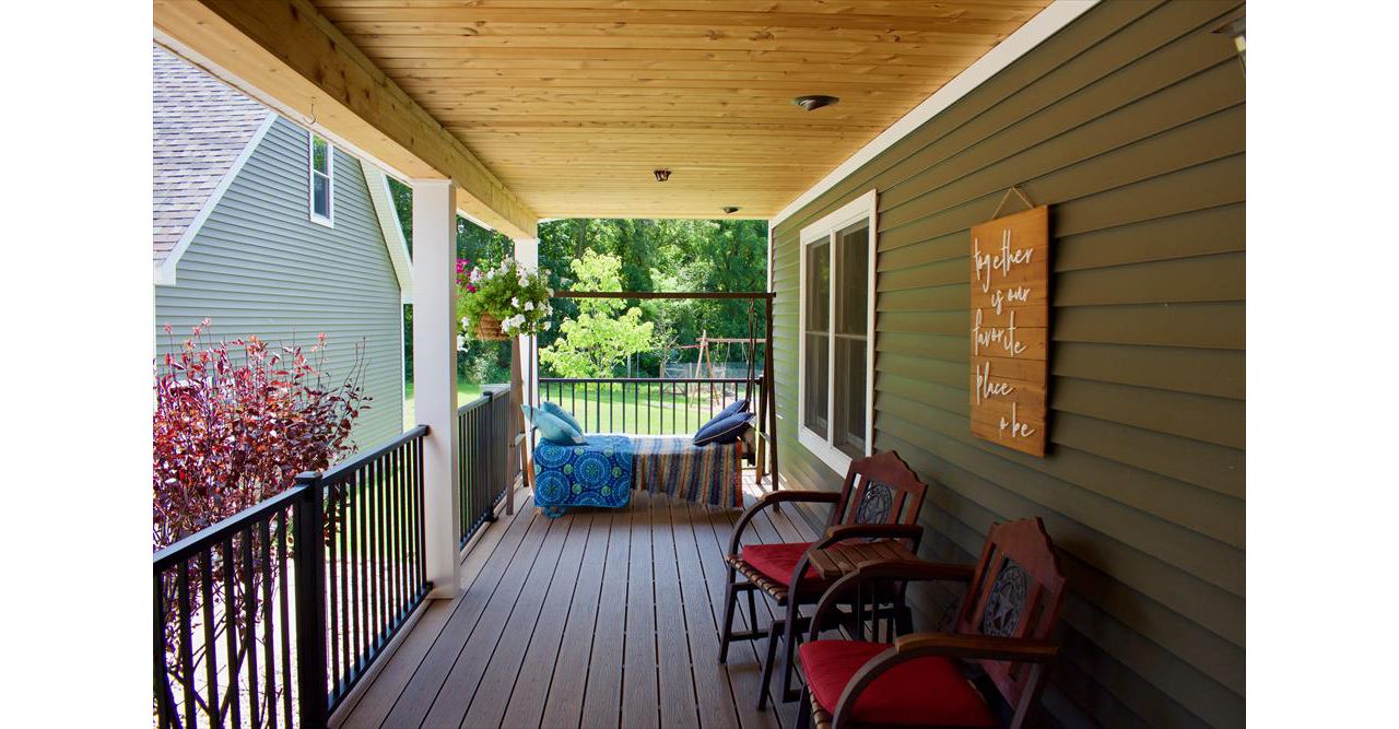 Trex porch project