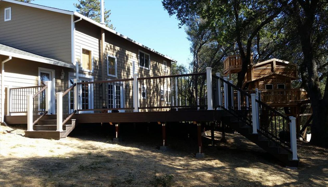 Trex Spiced Rum with Transcend railing.