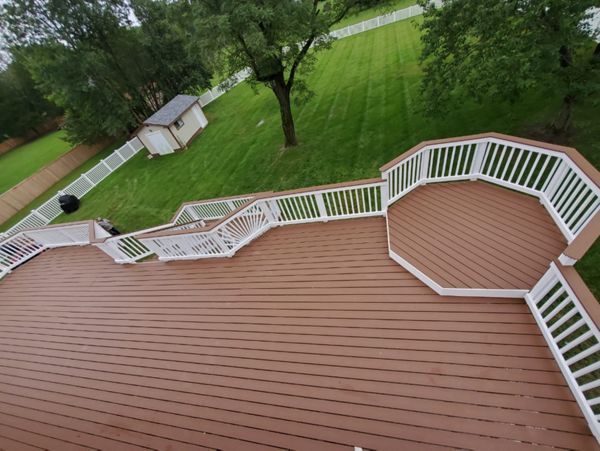 Trex Enhance Saddle Composite Deck