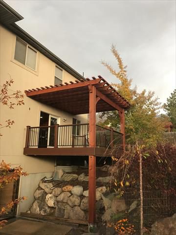 Trex Transcend custom deck, Utah