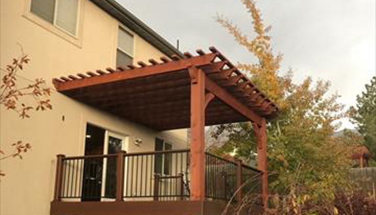 Trex Transcend custom deck, Utah