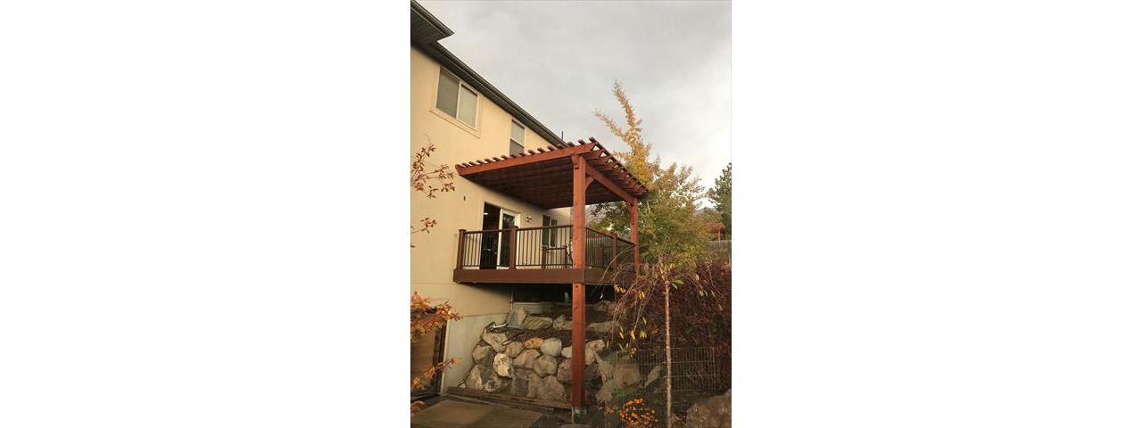 Trex Transcend custom deck, Utah