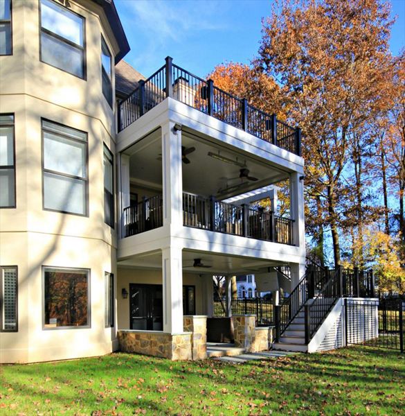 Two story deck/porch Baltimore, MD