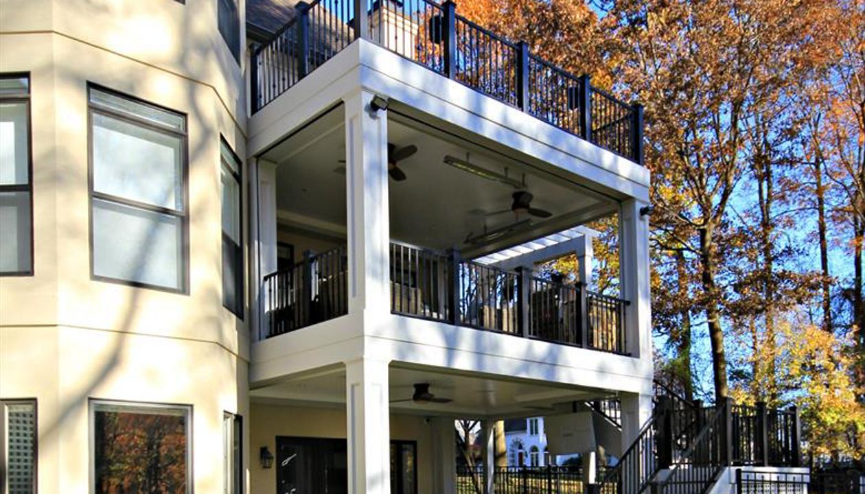 Two story deck/porch Baltimore, MD
