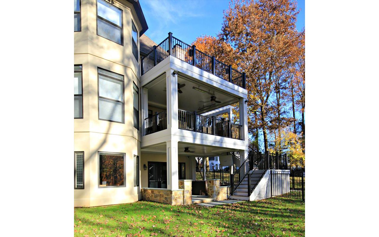 Two story deck/porch Baltimore, MD