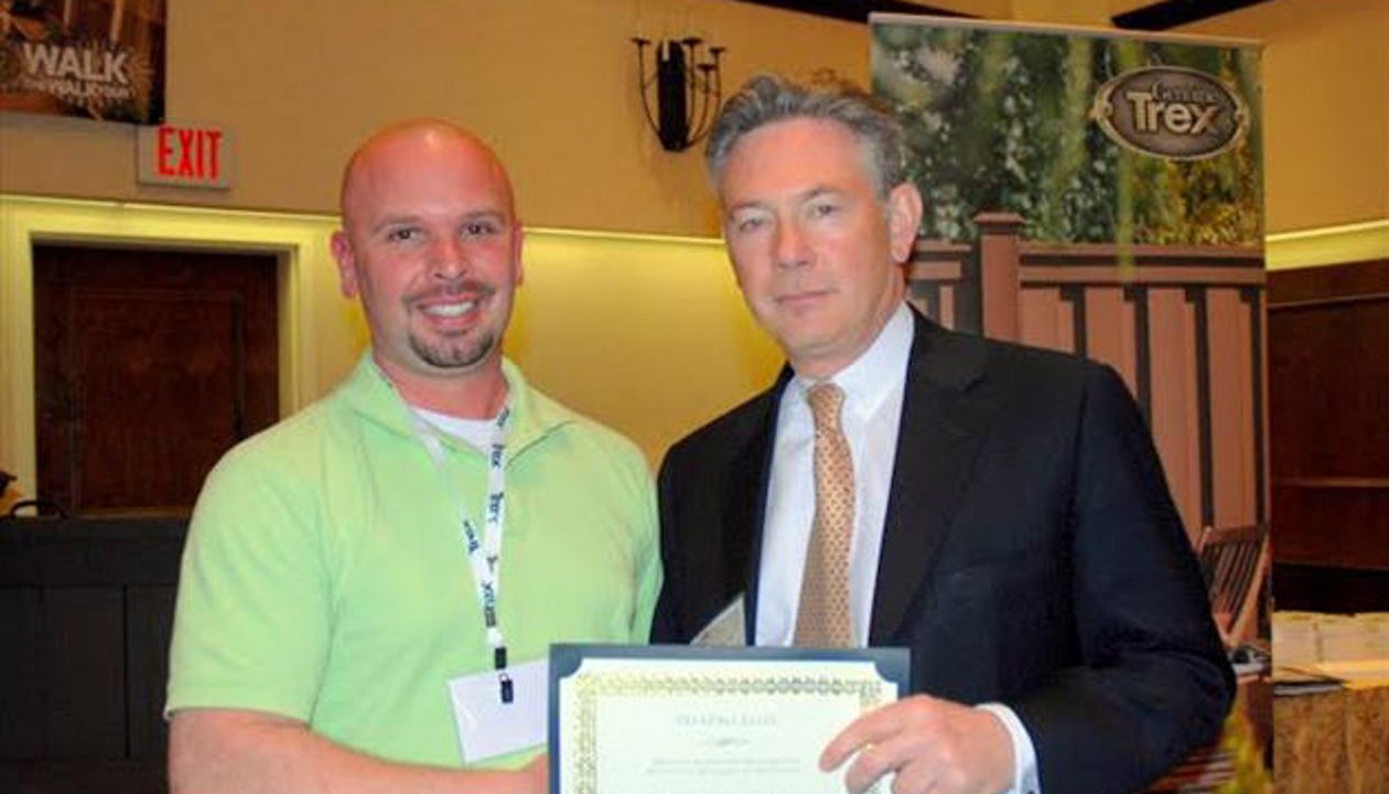 Owner Jay and Ron Kaplan CEO Trex Pro Elite Certificate