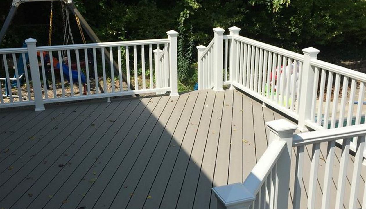 Custom Trex Deck in Clifton New Jersey