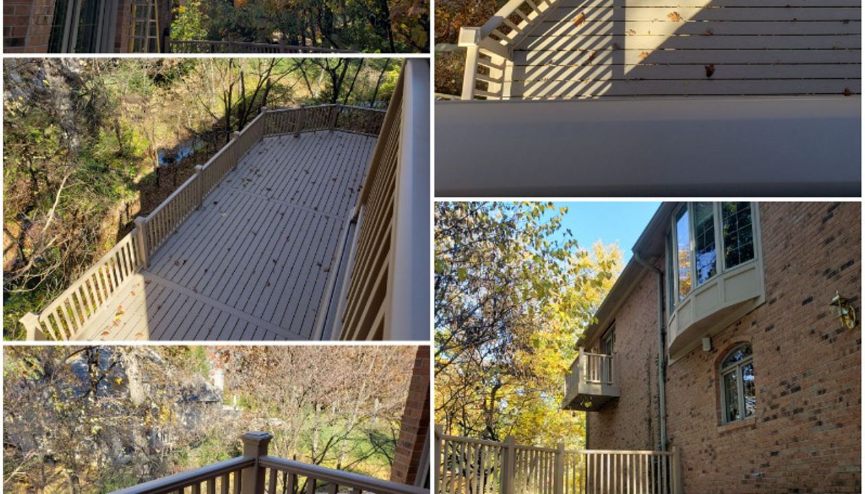 Stoneledge Drive, Edwardsville, IL Trex Transend Decking & Railing in Rope Swing