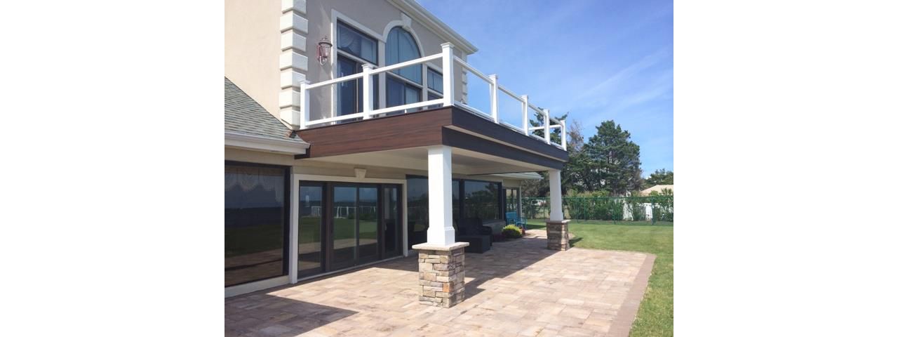 Bayport Secong Floor deck with Drainage system