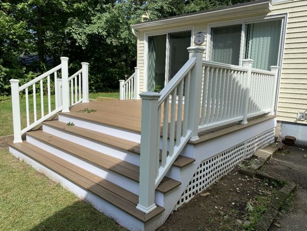 wrap around steps
