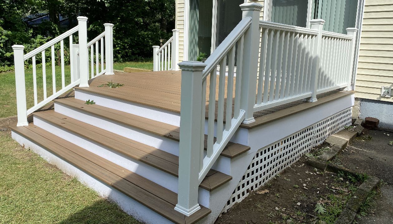 wrap around steps