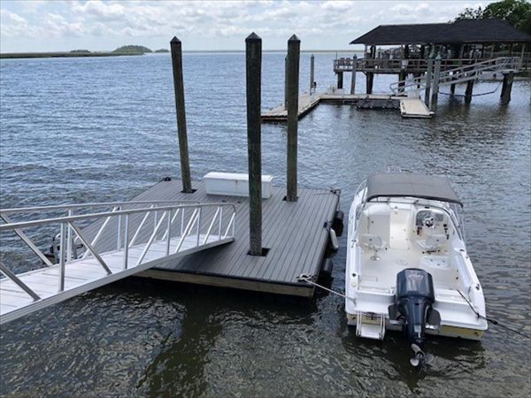 Trex Transcend Island Mist Decking in Savannah, GA