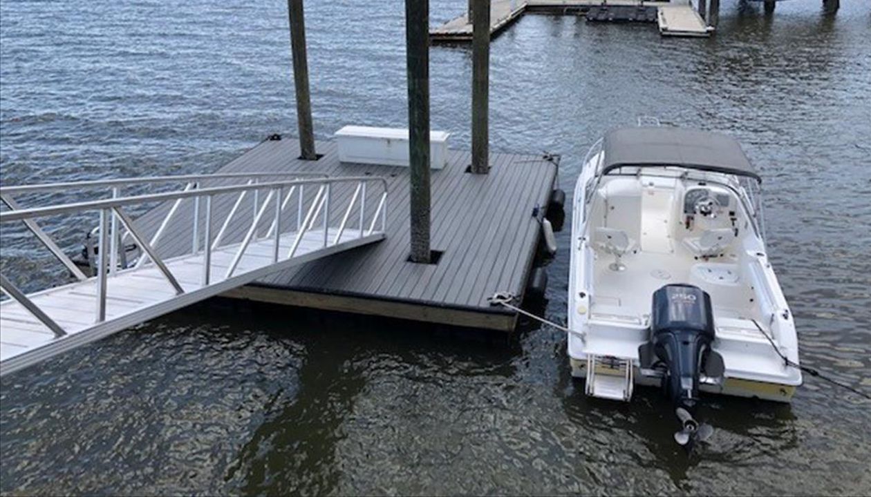 Trex Transcend Island Mist Decking in Savannah, GA