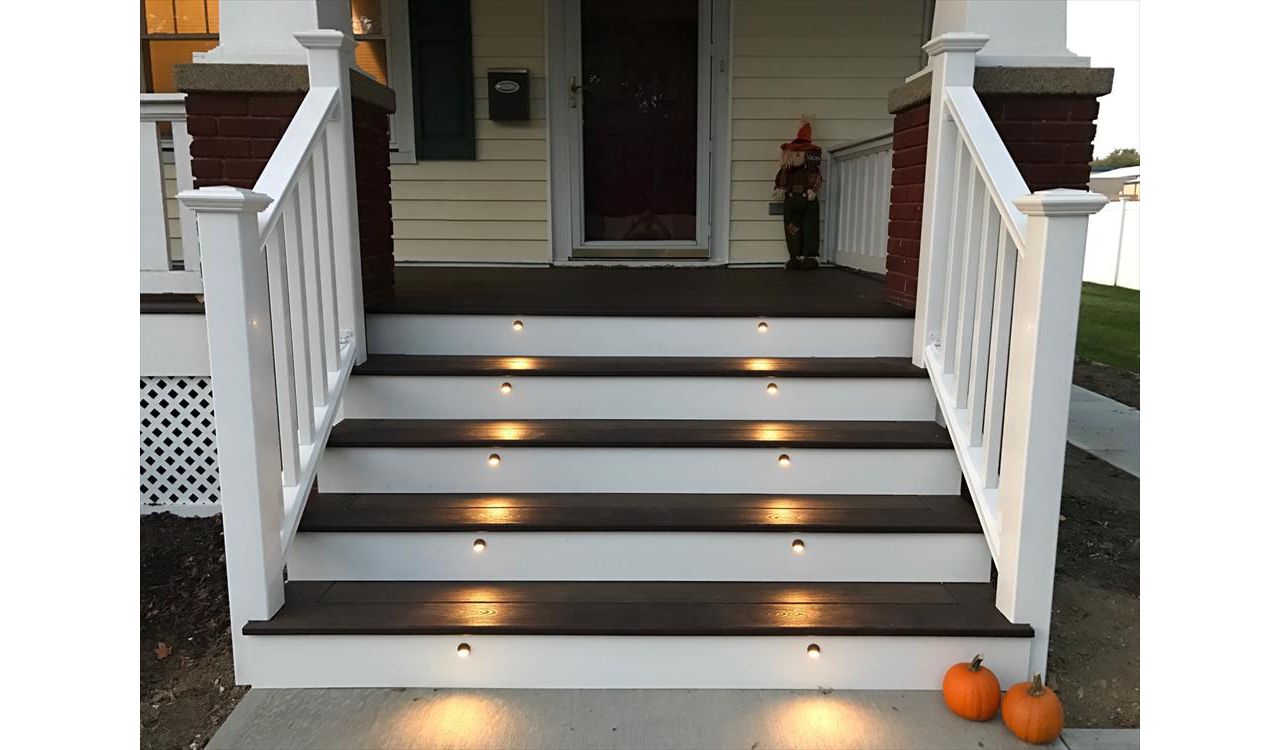 Custom Trex deck in Pequannock NJ