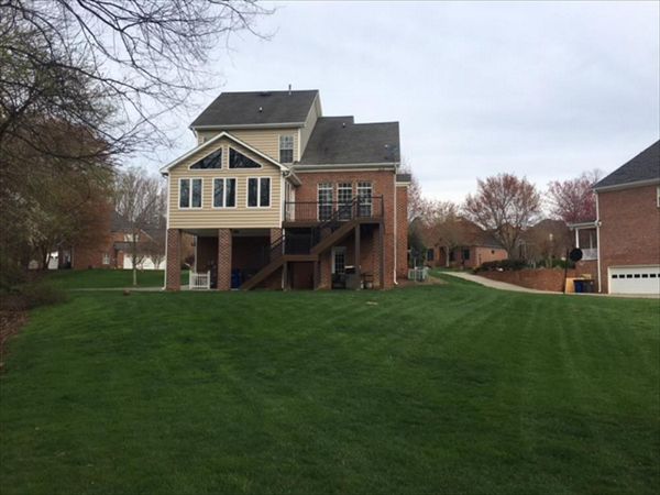 Beautiful Trex Transcend deck in Winston Salem, NC