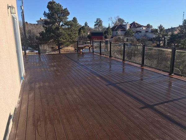 Trex Deck Vintage Lantern; Tiki Torch Border Parker, CO