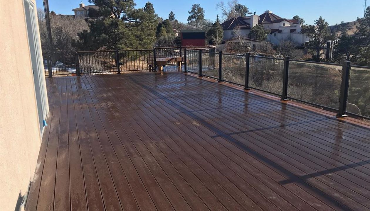 Trex Deck Vintage Lantern; Tiki Torch Border Parker, CO