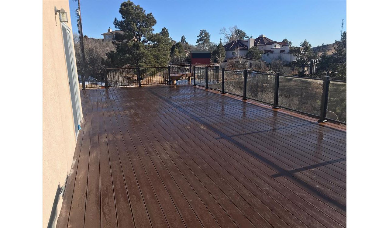 Trex Deck Vintage Lantern; Tiki Torch Border Parker, CO